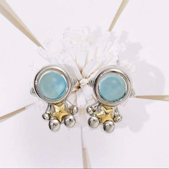 “One Small Step for Man” Astronaut Space Cadet Cosmonaut Spaceman Mini Tiny Stud - Picture 4 of 4